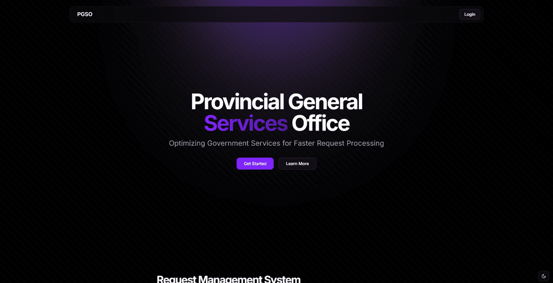 Provincial General Services Office